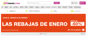 8€ de descuento en pixmania