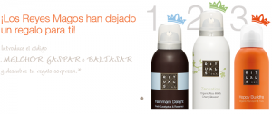 Los Reyes Magos han dejado un regalo para ti en Rituals